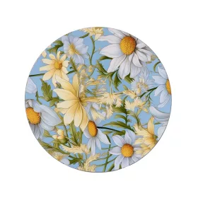   Tavă plastic IRIS, model tavă țeavă, albastru și alb 33 cm