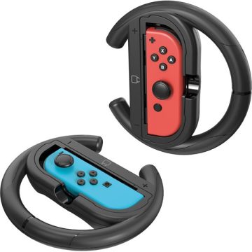   Venom VS4934 Nintendo Switch 2/Switch Racing Wheel Twin Pack kontroller kiegészítő csomag