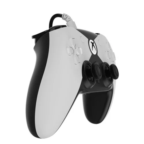 Hyperkin M01638-WH Competitor Xbox Series|One/Windows 11|10 Xbox liszenszelt vezetékes fehér kontroller