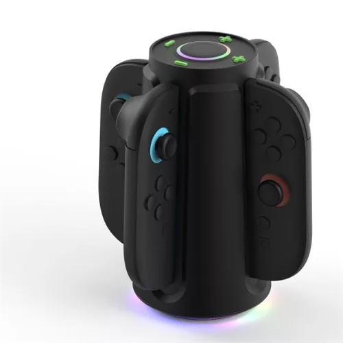 Hyperkin M07719 Power Beacon Nintendo Switch 2 Joy-Con fekete töltőállvány