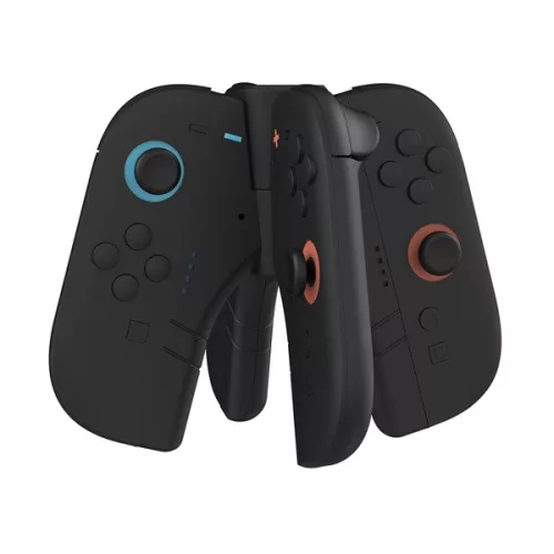 Hyperkin M07725 UltraBeam II Nintendo Switch 2 Joy-Con projektoros fekete töltőmarkolat