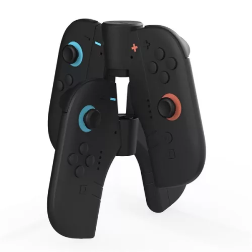 Hyperkin M07725 UltraBeam II Nintendo Switch 2 Joy-Con projektoros fekete töltőmarkolat
