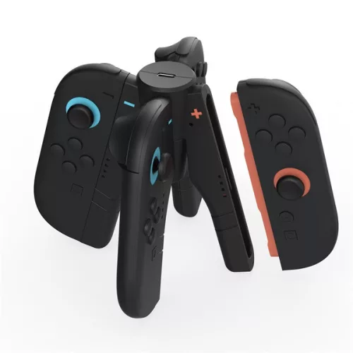 Hyperkin M07725 UltraBeam II Nintendo Switch 2 Joy-Con projektoros fekete töltőmarkolat