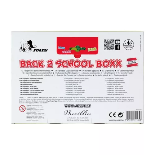 Jolly Back To School All In Boxx 31 darabos iskolakezdő készlet