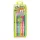 Jolly Neon 6 darabos ergonómikus fogós ecsetkészlet