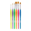 Jolly Neon 6 darabos ergonómikus fogós ecsetkészlet