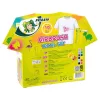 Jolly Airbrush Textile 12 darabos kétvégű színes textilmarker készlet