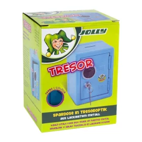 Jolly kulcsos kék perselyszéf