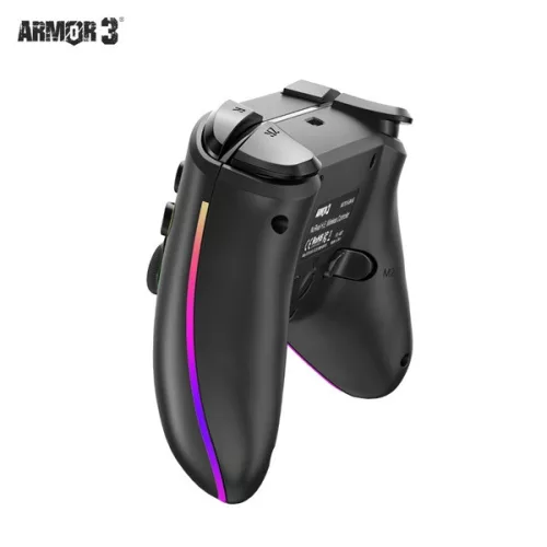 Armor3 M07619-BKHE NuRival Nintendo Switch vezeték nélküli Hall Effect Stick fekete kontroller