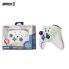 Armor3 M07619-WHHE NuRival Nintendo Switch/OLED vezeték nélküli Hall Effect Stick fehér kontroller