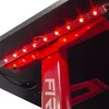 White Shark FIRE SHADOW fekete-piros gamer asztal