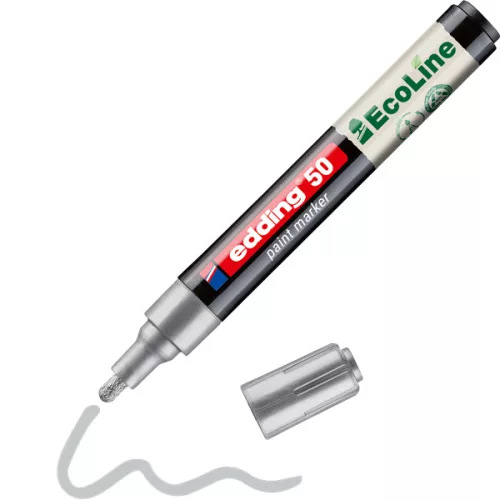 Edding 50 EcoLine D10 ezüst lakkmarker
