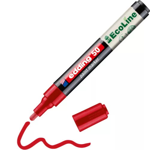 Edding 50 EcoLine D10 piros lakkmarker