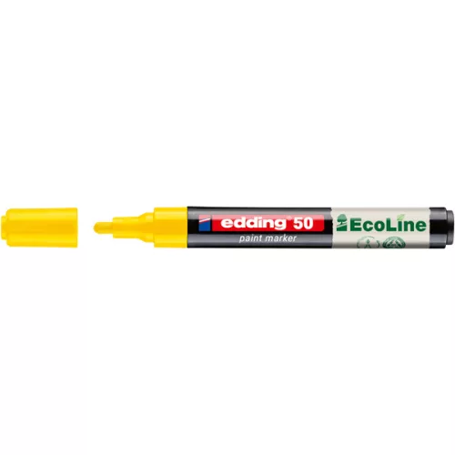 Edding 50 EcoLine D10 sárga lakkmarker