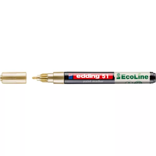 Edding 51 EcoLine D10 arany lakkmarker
