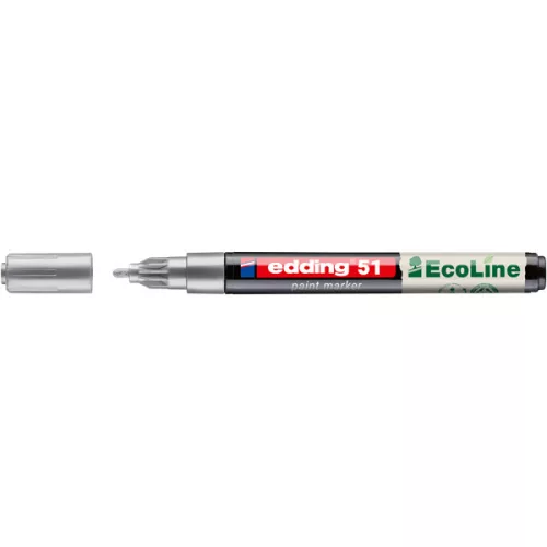 Edding 51 EcoLine D10 ezüst lakkmarker