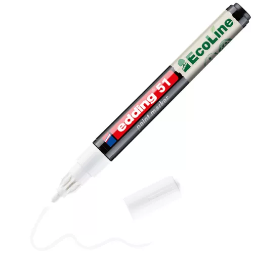 Edding 51 EcoLine D10 fehér lakkmarker