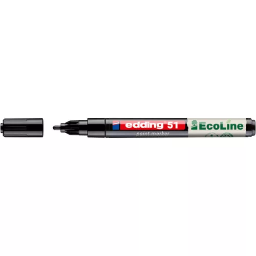 Edding 51 EcoLine D10 fekete lakkmarker