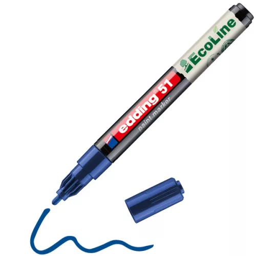 Edding 51 EcoLine D10 kék lakkmarker
