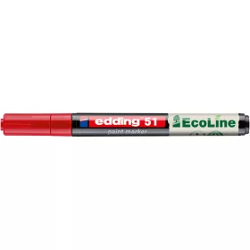 Edding 51 EcoLine D10 piros lakkmarker