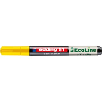 Edding 51 D10 sárga lakkmarker