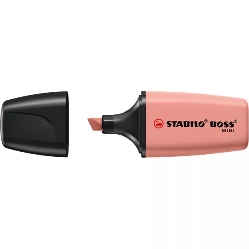 Stabilo BOSS MINI NatureVibes vörösbarna szövegkiemelő
