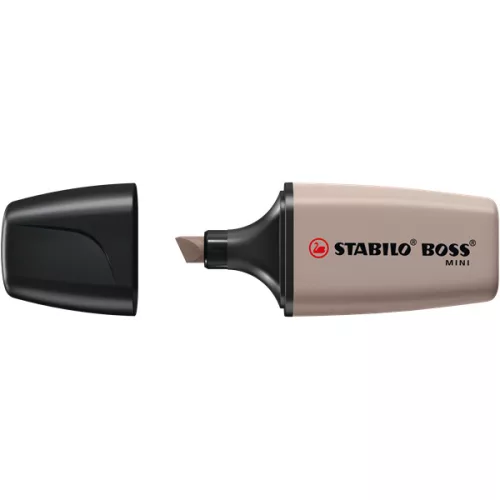 Stabilo BOSS MINI NatureVibes melegszürke szövegkiemelő