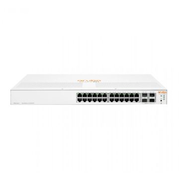   HPE Networking Instant On JL683B 1930 24xGbE LAN 4xSFP+ port smart menedzselhető PoE (195W) switch