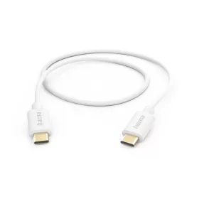 Kábel pre dátum a čas Hama 00201590, 1 m, USB-C, biely
