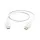 Kábel pre dátum a čas Hama 00201590, 1 m, USB-C, biely
