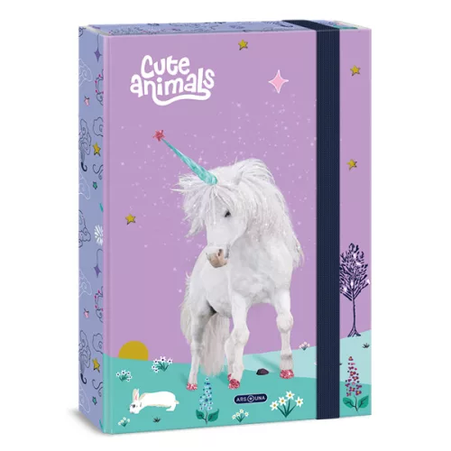 Ars Una Cute Animals Unicorn 25 (5448) A4 füzetbox