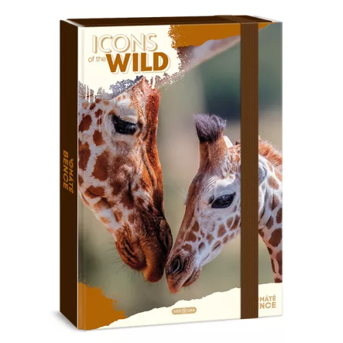 Ars Una Icons of the Wild-Giraffes 25 (5505) A4 füzetbox