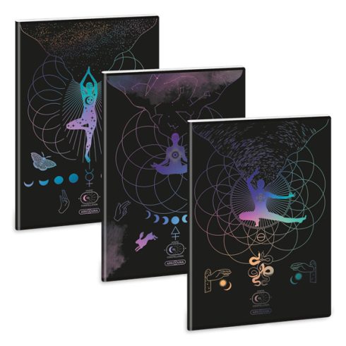 Ars Una Mystic Constellation 25 (5491) A4 extra kapcsos vonalas füzet