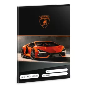   Ars Una Lamborghini 25 (5446) A5 16-32 2. osztályos vonalas füzet