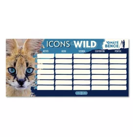 Ars Una Icons of the Wild-Serval 25 (5503) 1 lapos órarend