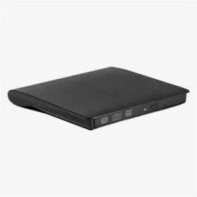   Externá DVD napaľovačka IRIS SLIM EXTERNAL, USB 3.0, čítanie/zápis: CD/VCD/DVD, zásobník, DVD-RW, čierna