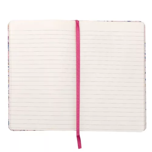 Pukka Pad Bloom A5 192 oldalas vonalas rózsaszín gumipántos notesz