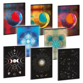   Ars Una Mystic Constellation 22 (5191) A5 extra kapcsos kockás füzet
