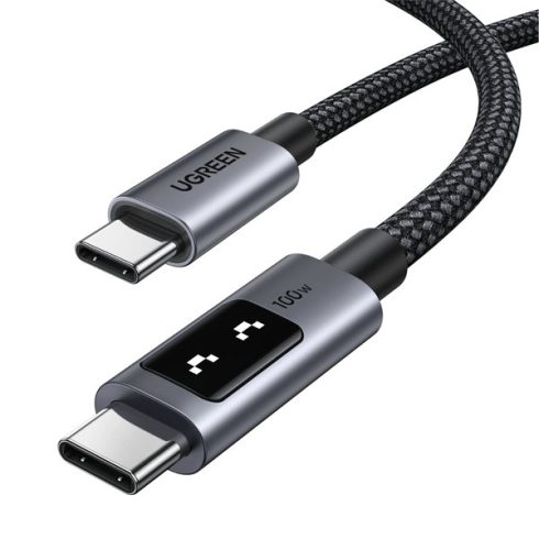 UGREEN Uno L509 100W 3m USB-C fekete adat- és töltőkábel