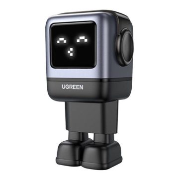   UGREEN Nexode RG (Robot GaN) 65W 2xUSB/USB-C szürke hálózati töltő