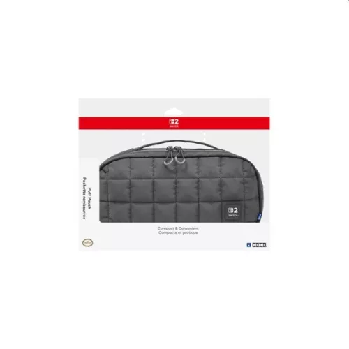 Hori Puff Pouch Nintendo Switch 2 Official szürke védőtok
