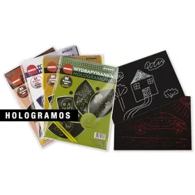 Sakota A4 set hologramskih strugača