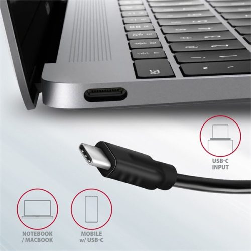 Axagon HMC-5G21 USB-C 10Gbps SPEEDSTER 5in1 hub