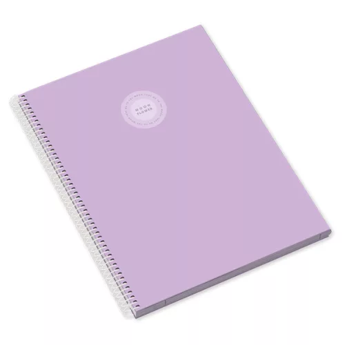 Ambar Moonflower Campus Pastel A5 80 lap vonalas spirálfüzet