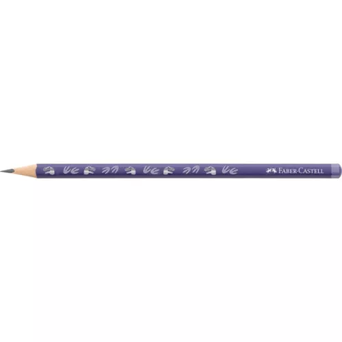 Faber-Castell Dinoszaurusz HB háromszögletű kék grafitceruza