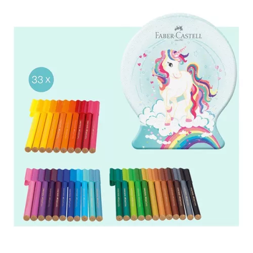 Faber-Castell Connector Unikornis 33 db filctoll készlet
