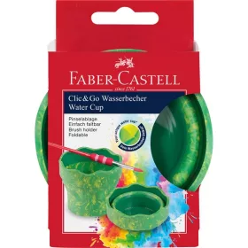 Faber-Castell Clic&Go márvány zöld ecsettál