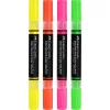 Faber-Castell Black Edition Shake&Paint Neon 4 db kétvégű akrilfilctoll készlet
