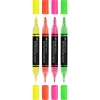 Faber-Castell Black Edition Shake&Paint Neon 4 db kétvégű akrilfilctoll készlet