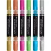 Faber-Castell Black Edition Shake&Paint Metál 6 db kétvégű akrilfilctoll készlet